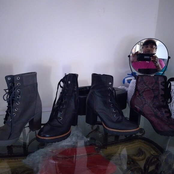 Naturalizer Shoes - Women Leather booties -5 pairs bundle